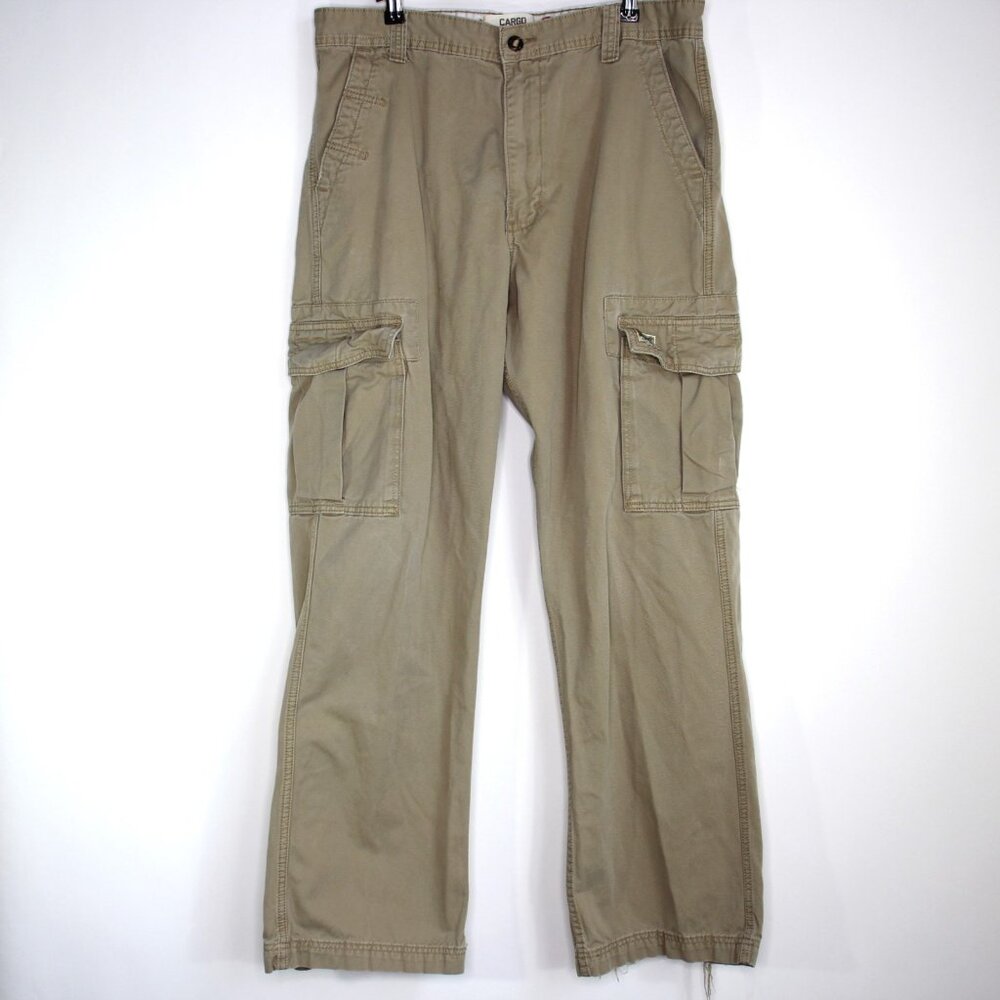 Vintage Levi's Mens 34 x 32 Workwear Y2K Style Baggy Loose Cargo Pants H1009